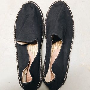 Men’s Viscata Navy Espadrille Slip Ons